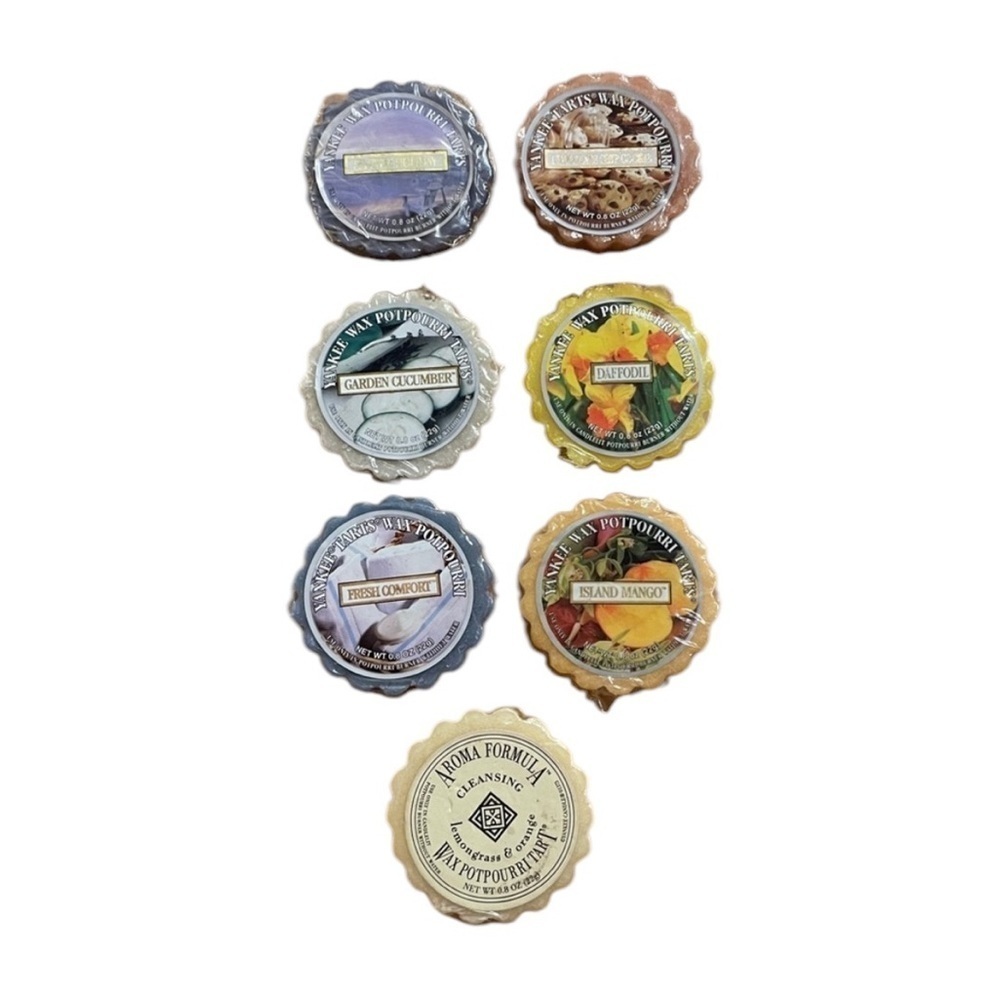 Yankee Candle - 7 Piece Set Yankee Wax Potpourri Tarts Set Bulk